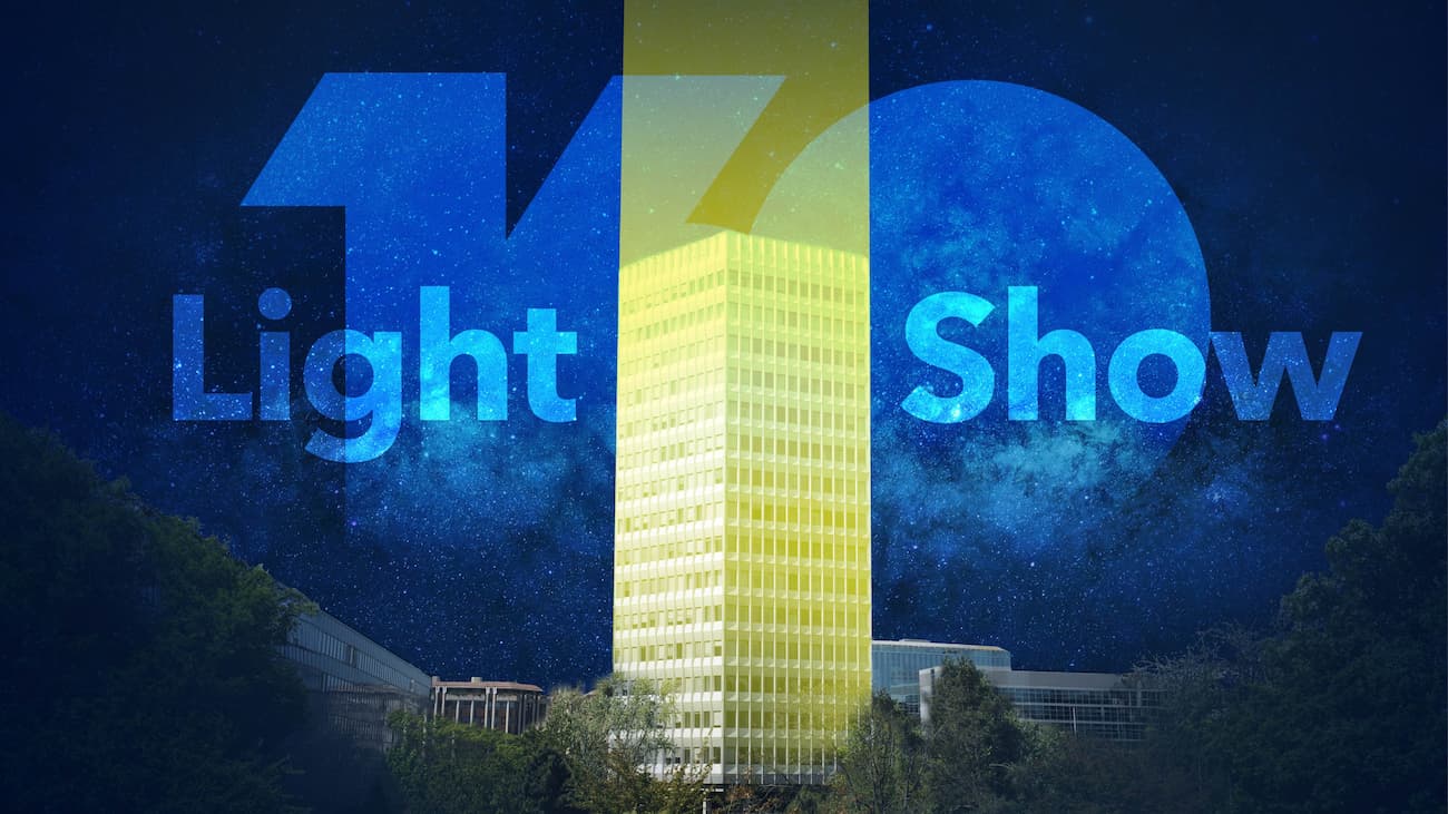 ITU160th anniversary lightshow